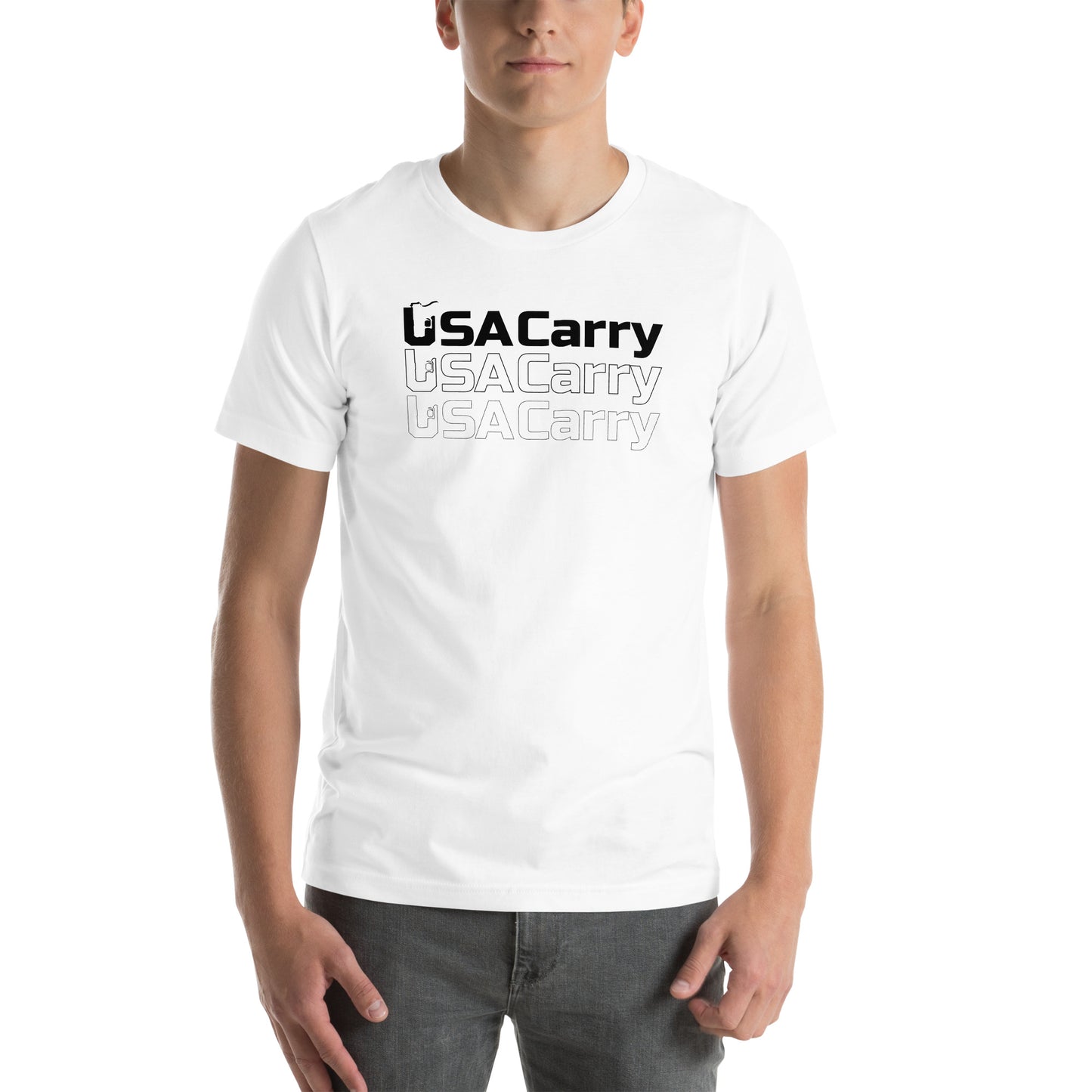 USA Carry Three Peat Logo Shirt