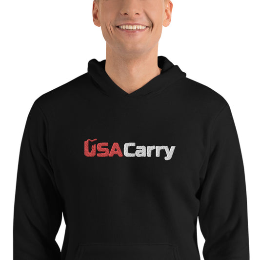 USA Carry Embroidered Hoodie