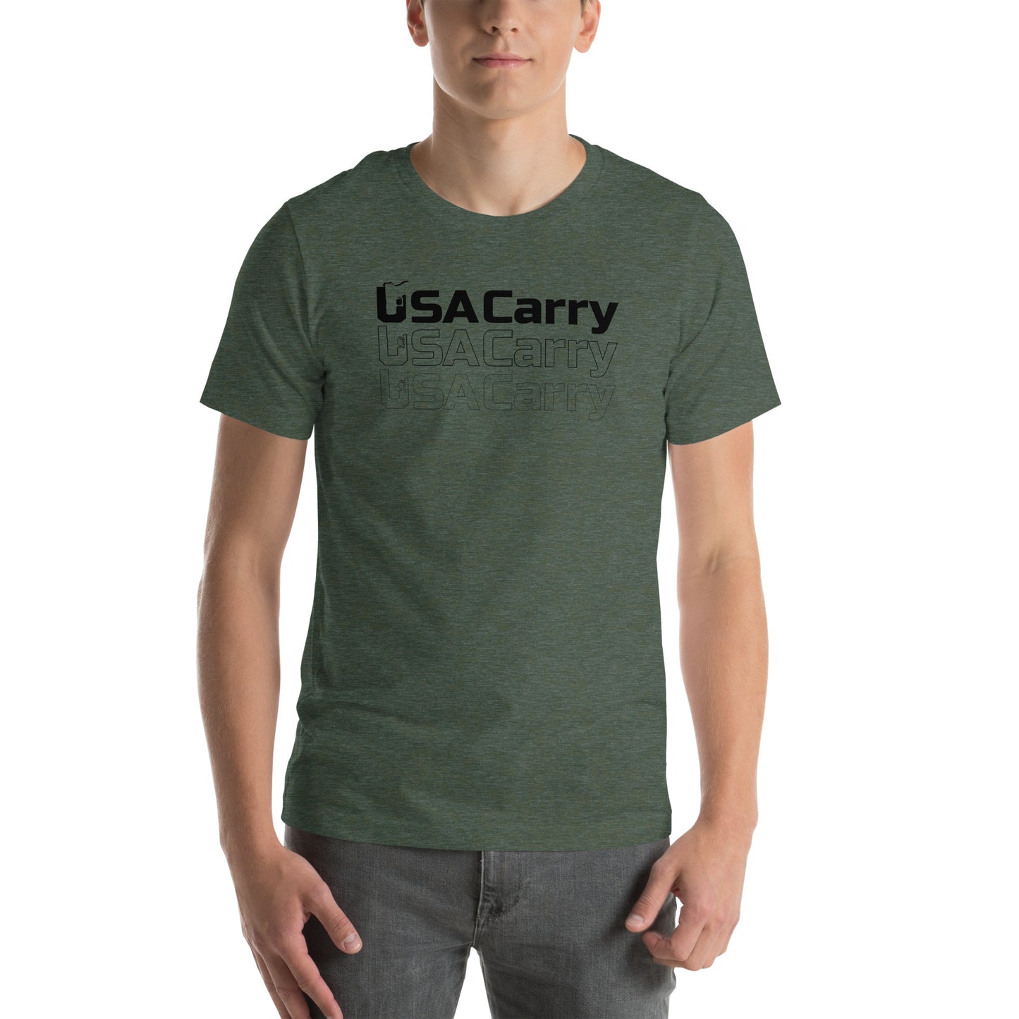 USA Carry Three Peat Logo Shirt