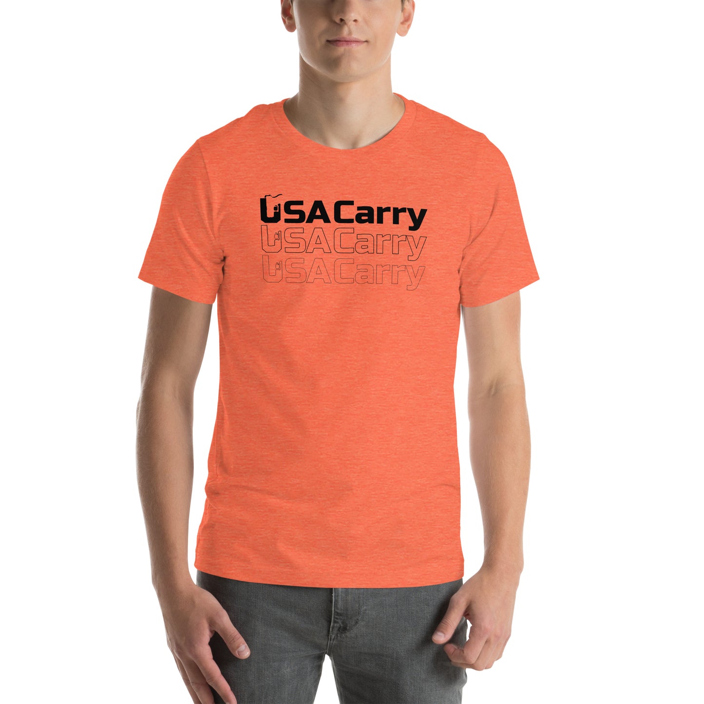 USA Carry Three Peat Logo Shirt